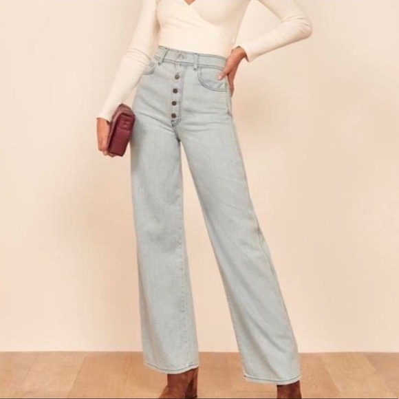 Reformation Denim - Reformation Olive Jean